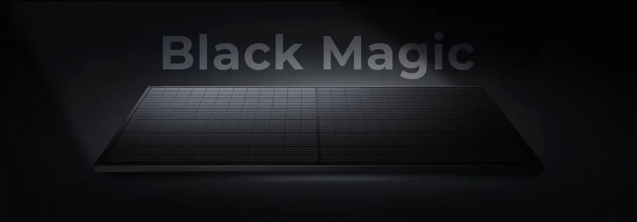 EnergyLIB - Black Magic Solar Panel by EnergyLIB Solar Solutions Thailand